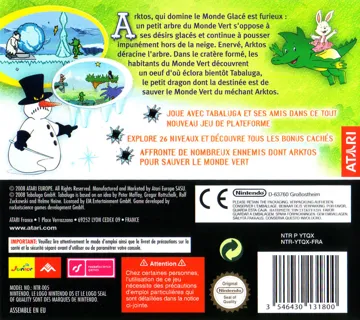 Tabaluga - Gruenland in Gefahr (Europe) (Fr,De) box cover back